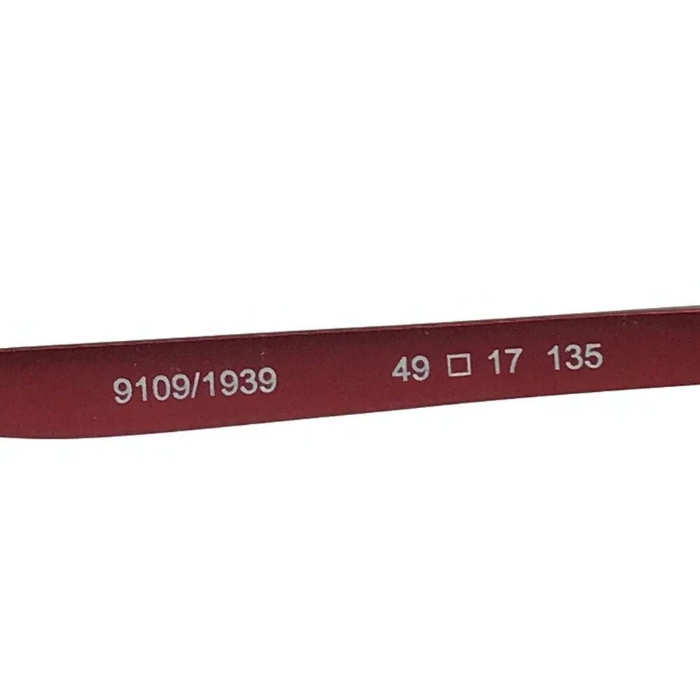 Ogi HERITAGE Eyeglasses Frames 9109/1939 Purple Red Cat Eye Full Rim 49-17-135